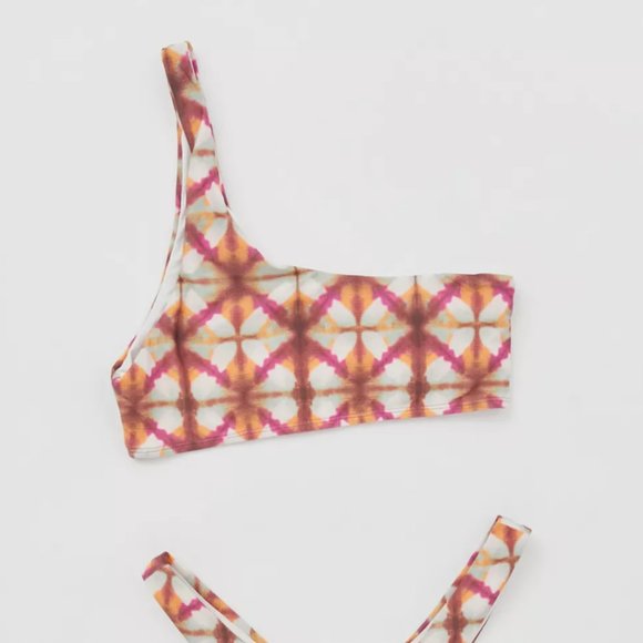 Urban Outfitters | NWT Shea One-Shoulder Printed Bikini Top - Picture 3 of 11